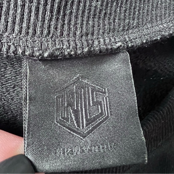 INIS New York Black Boxer Top Terry Cloth Material, One Size Approx XL Women’s - Picture 7 of 7